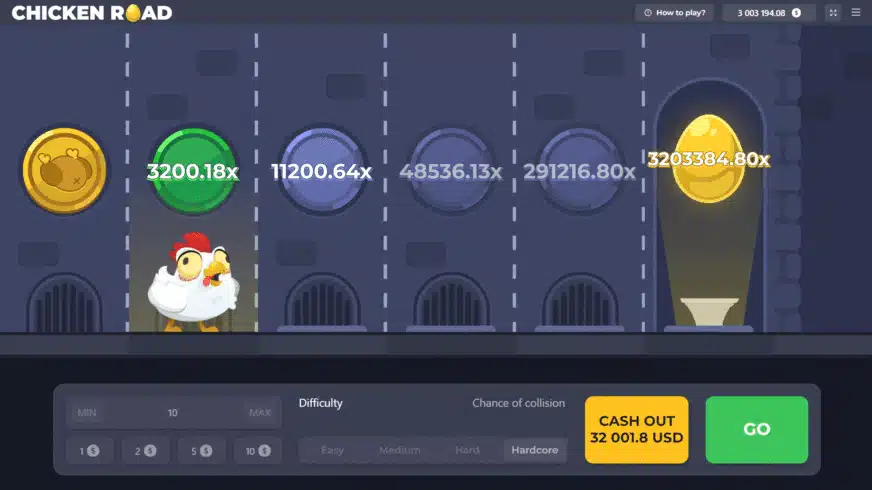 Pelin ominaisuudet Chicken Road. Pelin ominaisuudet Chicken Road.